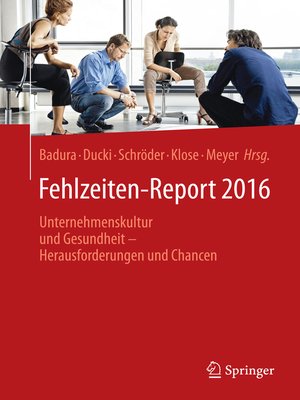 cover image of Fehlzeiten-Report 2016